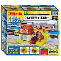 プラレール J-12 アクションタウン ぐるぐるドライブスルー