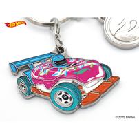 ホットウィール チャームメタルキーチェーン DONUT DRIFTER