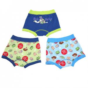 Disney ディズニー 3枚組ボクサーパンツ トイストーリー ブルー×110cm