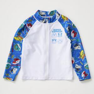 シンカンセン ラッシュガード ブルー×120cm ベビーザらス限定