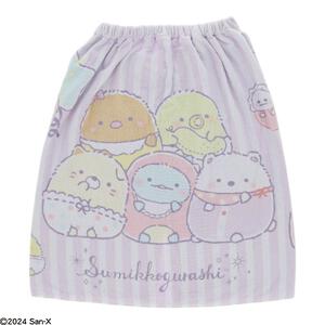すみっコぐらし ゆるゆるすみっコベビー 60丈巻きタオル 60cm