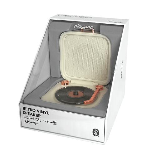 レコードプレーヤー型スピーカー ホワイト トイザらス限定 bluetooth スピーカー レトロ レコード クリスマスプレゼント 15歳 16歳 17歳