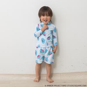 ドラクエベビー＆キッズ ラッシュガード スライムぴぴぴ ブルー&times;130cm