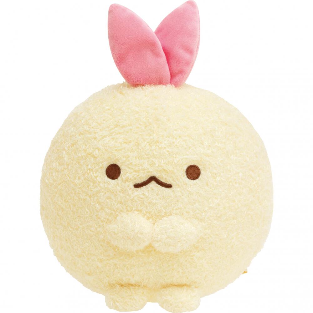 中古ぬいぐるみ 愛らしく えびふらいのしっぽ(天むす) ぬいぐるみ(S 