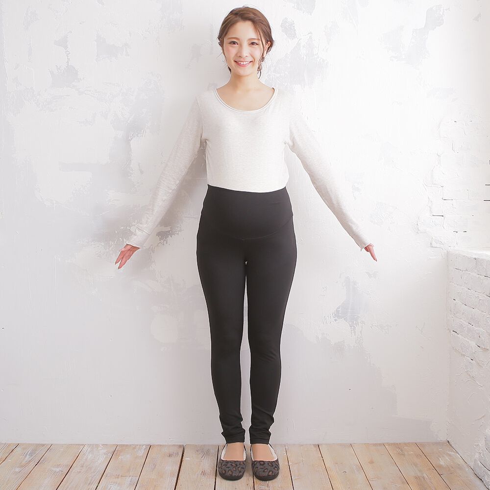 らくちんレギンス(ブラック×M) | マタニティ・ベビー用品通販の