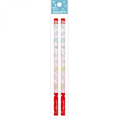 赤鉛筆 2本組 すみっコぐらし アソート 【種類ランダム】