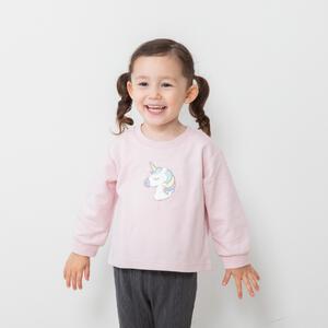 sophitica サガラ刺繍 デイリートップス ユニコーン ピンク&times;80cm ベビーザらス限定