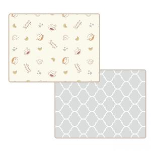 オリジナル 両面使えるマット おさるのジョージ 【フロアマット リバーシブル仕様 やわらかマット （190×140×厚さ1.5cm）】ベビーザらス限定