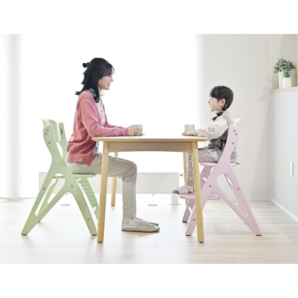 大和屋 yamatoya アッフル ソルベ チェア (マスカット) 子供用椅子