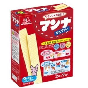 マンナウェファー 2枚x7袋 【離乳食 ベビーフード】 【9ヶ月～】【離乳食 ベビーフード】 【お菓子】
