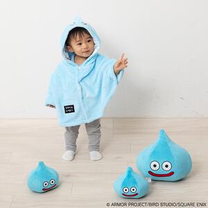 ドラクエベビー＆キッズ あったかポンチョ スライム 70-90cm ベビーザらス限定　