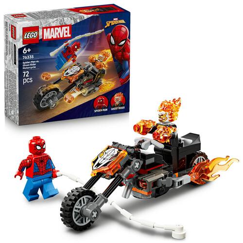 レゴ LEGO マーベル スパイダーマンとゴーストライダーの戦い 76335｜おもちゃ 玩具 誕生日 プレゼント ブロック 6歳 7歳 8歳