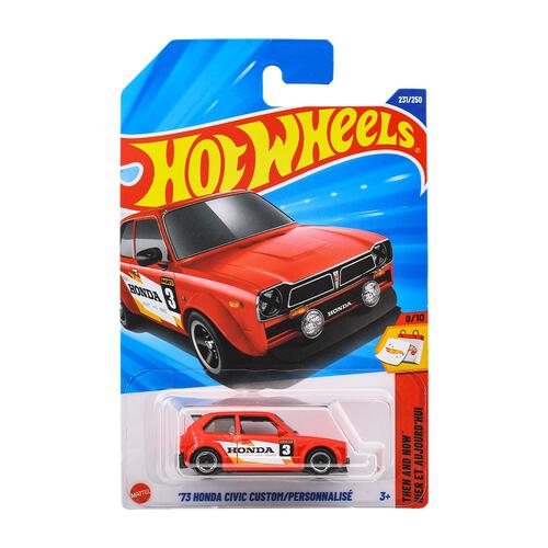 【予約受付商品】ホットウィール ベーシックカー '73 ホンダ シビック カスタム【出荷予定日：2025年12月6日】