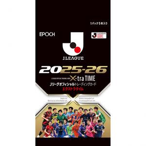 EPOCH 2025-26 Jリーグオフィシャルトレーディングカード X-tra TIME PAC