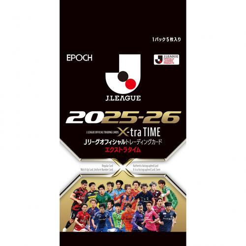 EPOCH 2025-26 Jリーグオフィシャルトレーディングカード X-tra TIME PAC