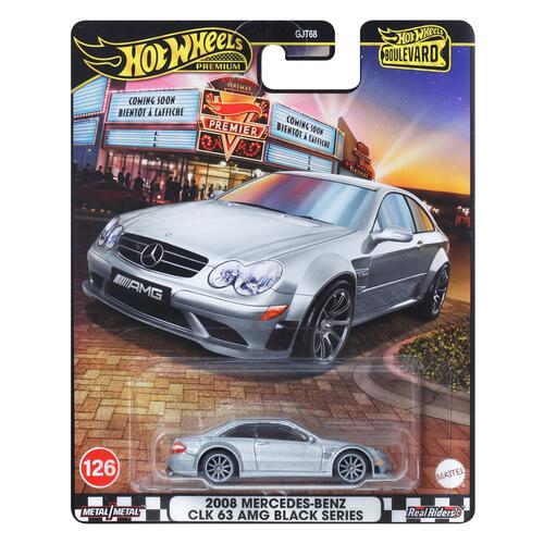 ホットウィール ブールバード 2008メルセデス・ベンツ CLK 63 AMG ブラック・シリーズ