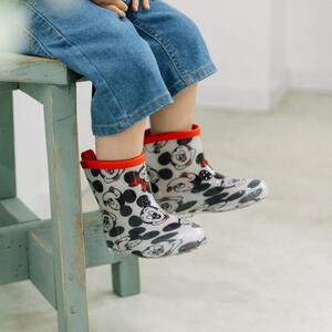 ディズニー レインブーツ ミッキー＆ミニー(レッド×17cm) ベビーザらス限定