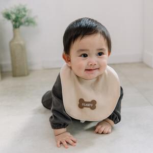 【ベビー×ペットコレクション】 スタイ 3枚組 イヌ 丸型 ベビーザらス限定　