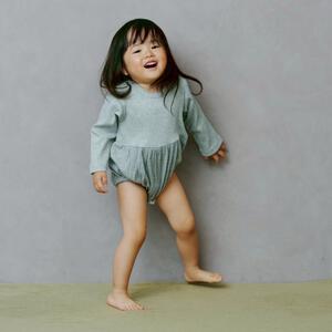 ローリーズファームベビー ふんわりボディスーツ(グレー×70cm) ベビーザらス限定