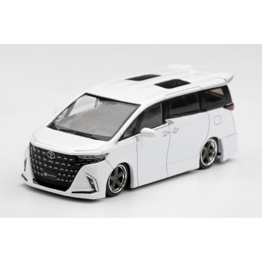 minigt kuhl アルファード チェイスカー 1/64 予約受付商品】MINI GT 1/64 Toyota アルファード 40 KUHL ホワイト(左