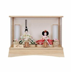 【雛人形】ケース飾り 親王飾り「行灯パノラマアクリル」ひな人形 ひな祭り お雛様 おしゃれ トイザらス・ベビーザらス限定