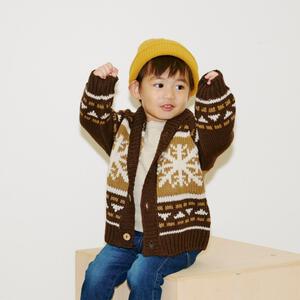 Sophitica ニットカウチン(ブラウン×90cm)