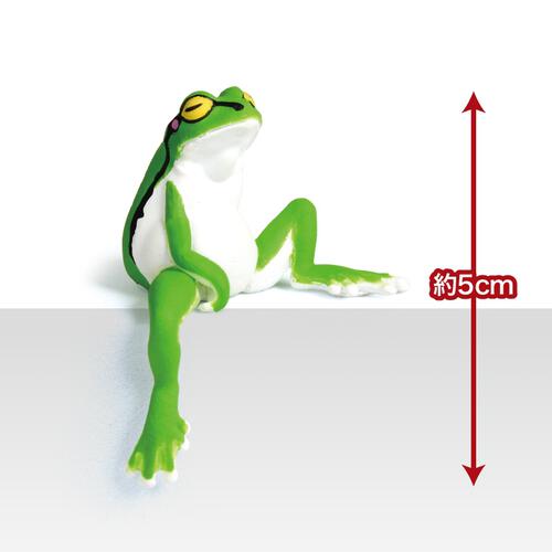 YELL エール ふちやすみアマガエル【種類ランダム】フィギュア