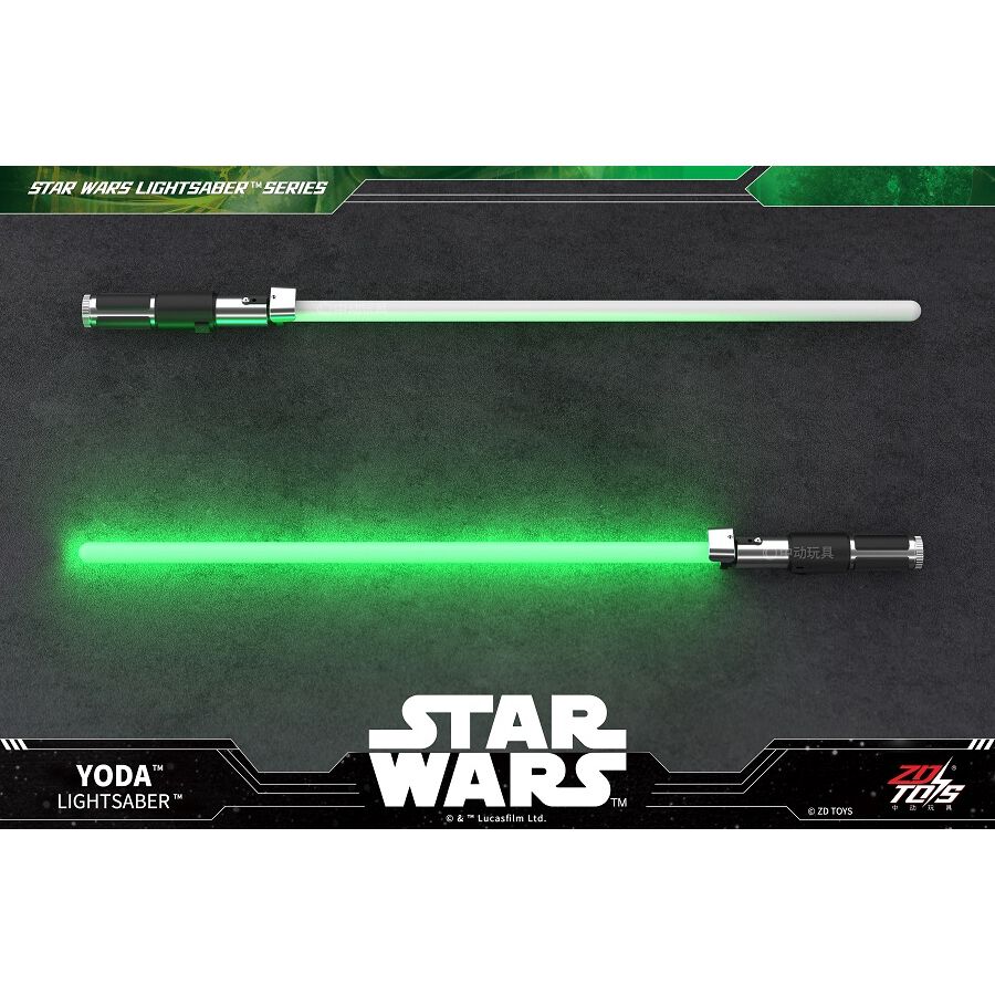 ZD TOYS スター・ウォーズ ヨーダ ライトセーバー 中動玩具 ZHONGDONG