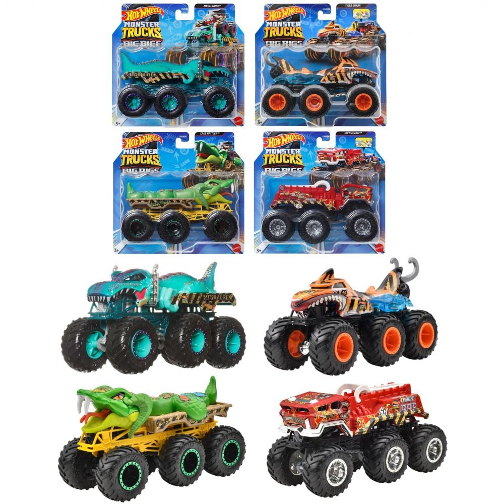 ホットウィール モンスタートラック トランスポーター アソート【種類