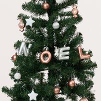 【クリスマス】30PCSオーナメントセット ピンク＆シルバー＆ホワイト クリスマスツリー 飾り トイザらス限定