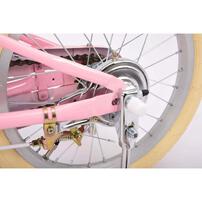 16インチ 身長100～115cm 子供用自転車 リグワークス TNB-16 ピンク 補助輪付き自転車 女の子 低床フレーム カゴ トイザらス限定 4歳 5歳 6歳