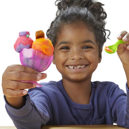 プレイ・ドー  トッピングいっぱい！カラフルソフトクリームメーカー  3歳 4歳 5歳