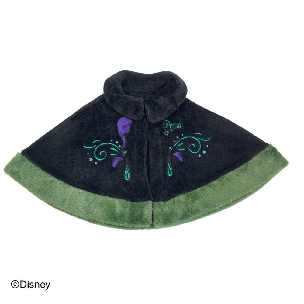 Sophitica × tsumashi1118さん】Disney ボアポンチョ アナ ブラック S