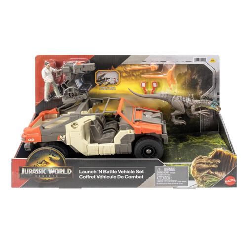 ジュラシック・ワールド ダーツランチャーでラプトルを撃退！ビークルセット トイザらス限定