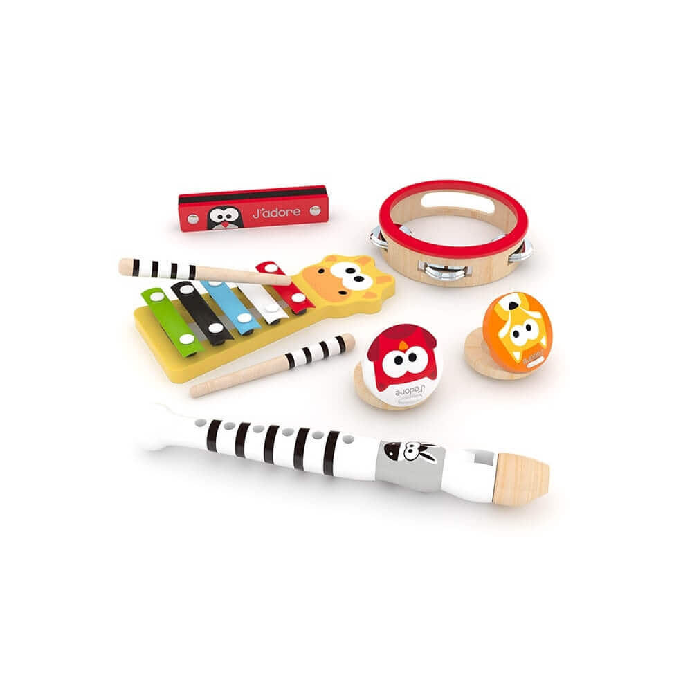 J'ADORE（ジャドール） 木製どうぶつ楽器セット トイザらス限定