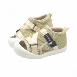 甲カバー ワンベルトサンダル(ミディアムベージュ×15.0cm) ベビーザらス限定