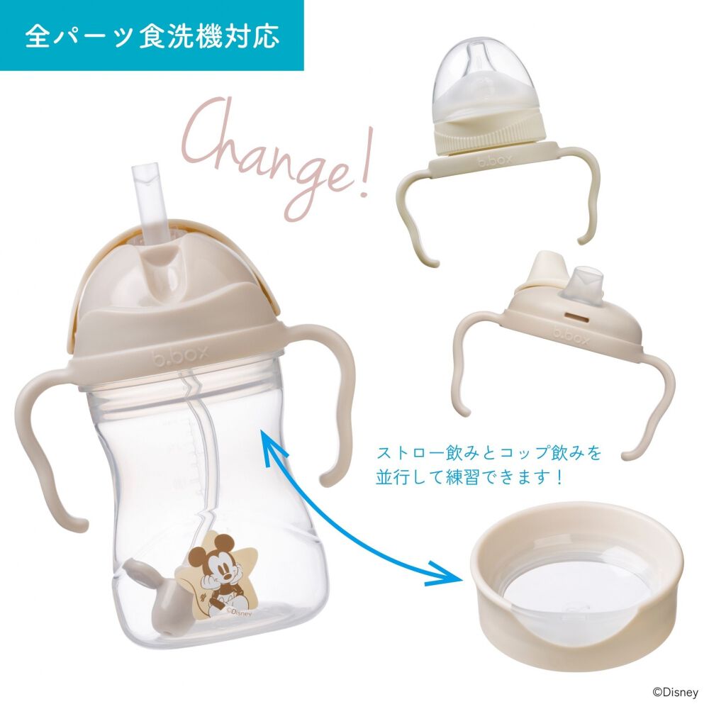 b.box ビーボックス ステップアップマグパック ミッキーソフト