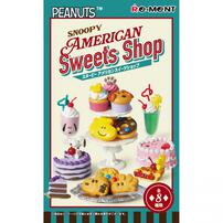 SNOOPY AMERICAN Sweets Shop【種類ランダム】リーメント フィギュア