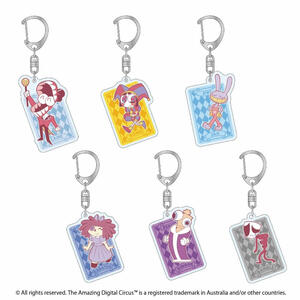アメイジングデジタルサーカス トレーディングアクリルキーホルダー【種類ランダム】