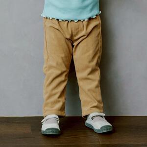 sophitica デイリーパンツ ストレッチ コーデュロイ ベージュ&times;80cm