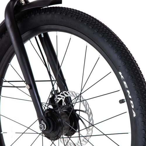 24インチ 身長140cm～168cm 子供用自転車 エボルバスポーツ マットメタリックシルバー ６段変速 トイザらス限定