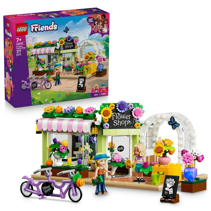 2026年6月1日発売】レゴ LEGO フレンズ デコって お花屋さん おもちゃ