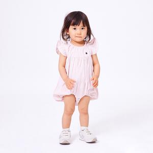 POLO BCS 袖フリル半袖ロンパース ピンク&times;80cm ベビーザらス限定