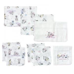 Disney ディズニー ミニーガーゼ入浴８点セツト