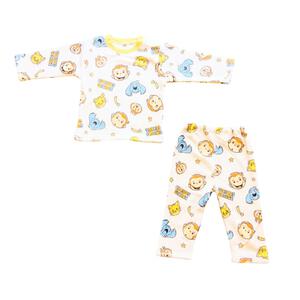 おさるのジョージ あったかフリースパジャマ 総柄 イエロー&times;100cm