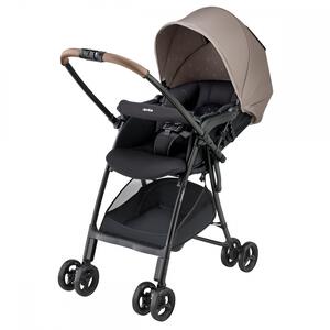 Aprica アップリカ カルーンエアー メッシュ AC (ベージュ) A型ベビーカー 軽量3.9kg 振動吸収 両対面式 1ヶ月～3歳頃対応