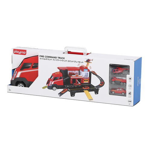 ライト＆サウンド ファイヤートラック コマンドプレイセット トイザらス限定  3歳 4歳 5歳