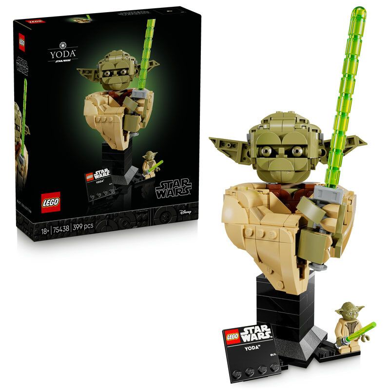 レゴ LEGO スター・ウォーズ ヨーダ(TM) バスト 75438 | おもちゃ通販