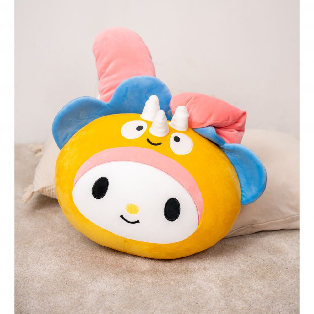 マイメロディ ダイナソー ぬいぐるみ サンリオキャラクターズ ダイナソー フェイス型ぬいぐるみ マイ