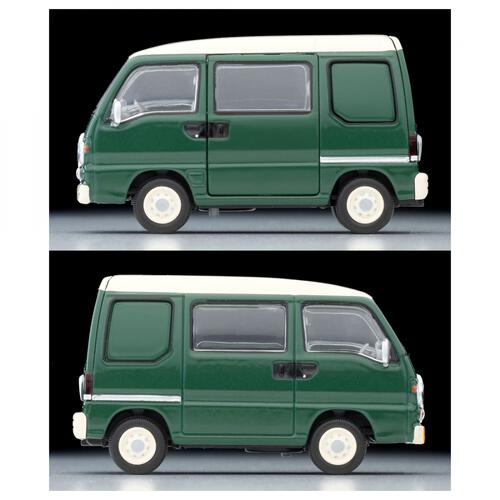 トミカリミテッドヴィンテージ LV－N249e スバル サンバー ディアス クラシック（緑/クリーム）96年式